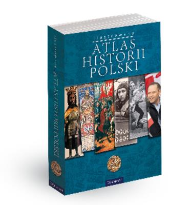 Okładka książki Atlas historii polski (edycja z obwolutą)