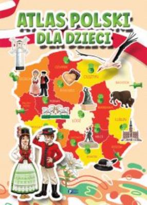 Okładka książki Atlas Polski dla dzieci