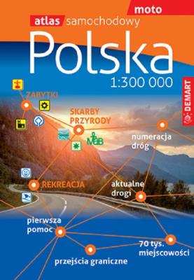 Okładka książki Atlas samochodowy 1:300000