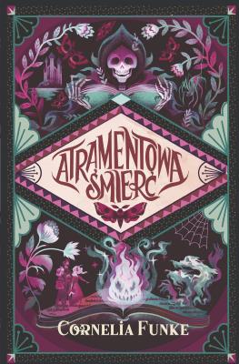 Atramentowa śmierć. Autor: Funke Cornelia. SmakLiter.pl Okładka książki Atramentowa śmierć