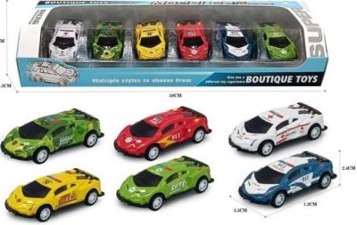 Opakowanie Auta metalowe 6szt