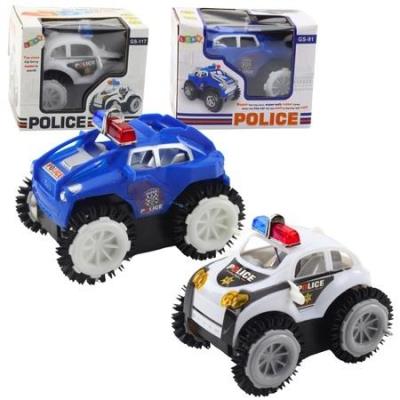 Opakowanie Autko olicyjne przewrotek czujnik przeszkód