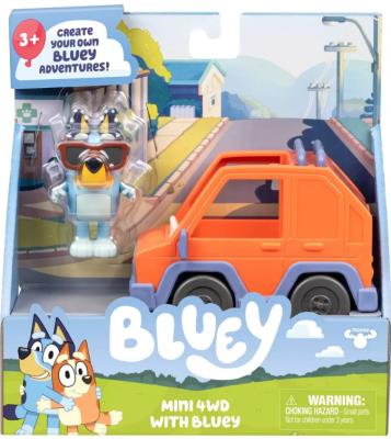 Auto 4WD Bluey BLU18926. Wydawca: TM Toys. SmakLiter.pl Opakowanie Auto 4WD Bluey BLU18926