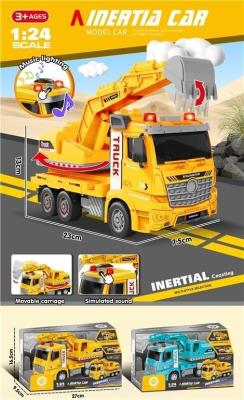 Opakowanie Auto budowlane ze światłem i dźwiękiem