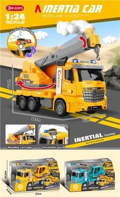 Opakowanie Auto budowlane ze światłem i dźwiękiem