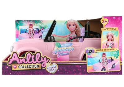 Opakowanie Auto Cabriolet różowy