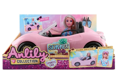 Opakowanie Auto Cabriolet różowy