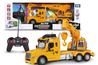 Auto ciężarowe zdalnie sterowane Dźwig. Wydawca: Artyk. SmakLiter.pl Opakowanie Auto ciężarowe zdalnie sterowane Dźwig