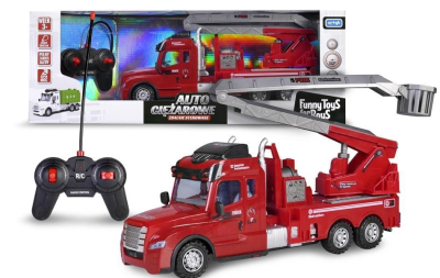 Opakowanie Auto ciężarowe zdalnie sterowane Straż Pożarna