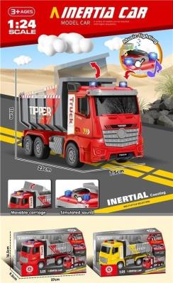 Opakowanie Auto ciężarówka ze światłem i dźwiękiem