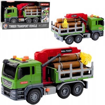 Opakowanie Auto do przewozu drewna ze światłem i dźwiękiem