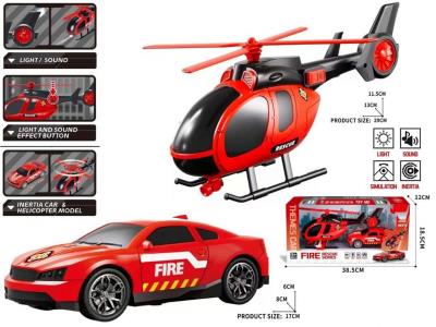 Opakowanie Auto + helikopter