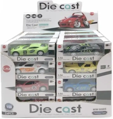 Auto metal z napędem mix. Wydawca: Merkpol. SmakLiter.pl Opakowanie Auto metal z napędem mix