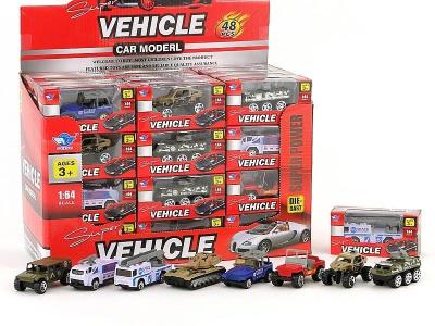 Opakowanie Auto metalowe 1:64 MIX