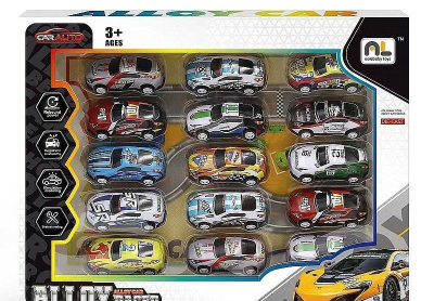 Opakowanie Auto metalowe 15szt