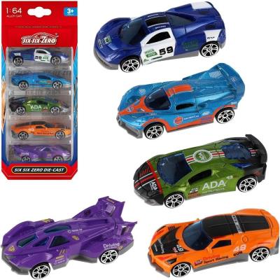 Opakowanie Auto metalowe resorak 5szt