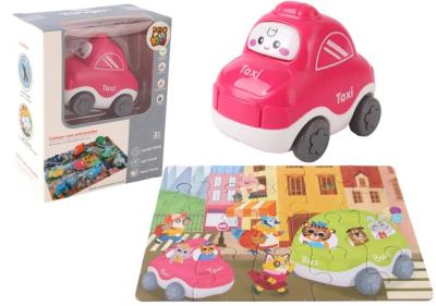 Opakowanie Auto puzzle Przygoda drogowa taxi