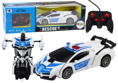 Opakowanie Auto-Robot R/C 2w1 transformacja Policja