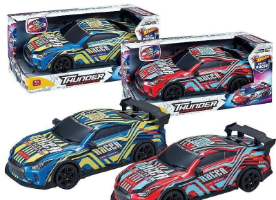 Opakowanie Auto sportowe na baterie światło MIX