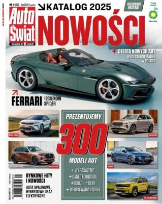 Auto Świat Katalog Nowości + kalendarz 1/2025. Autor:   Praca zbiorowa. SmakLiter.pl Okładka książki Auto Świat Katalog Nowości + kalendarz 1/2025