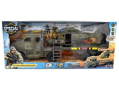 Opakowanie Auto wojskowe z lawetą i śmigłowcem