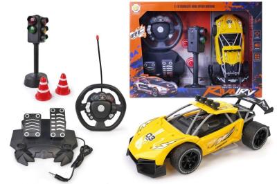 Opakowanie Auto zdalnie sterowane z kierownicą