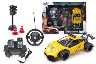 Opakowanie Auto zdalnie sterowane z kierownicą