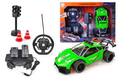 Opakowanie Auto zdalnie sterowane z kierownicą