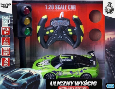Opakowanie Auto zdanie sterowane z akcesoriami