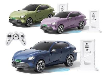 Opakowanie Auto ze stacją do ładowania z radiem Kabel USB