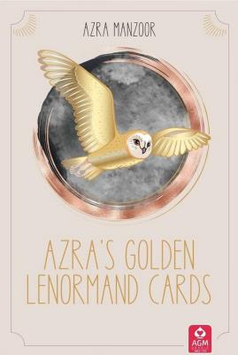 Azra's Golden Lenormand. Wydawca: Cartamundi. SmakLiter.pl Opakowanie Azra's Golden Lenormand