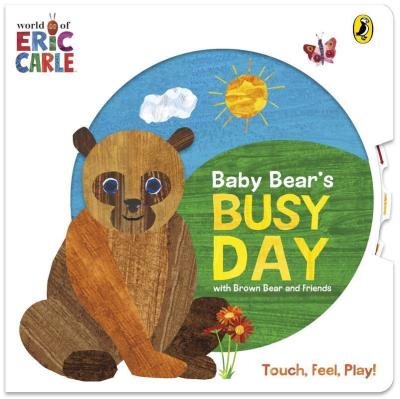 Baby Bear's Busy Day. Autor: Carle Eric. SmakLiter.pl Okładka książki Baby Bear's Busy Day