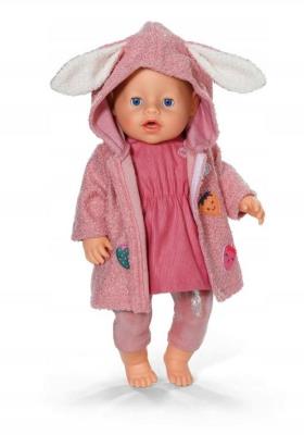 Baby born - Coat Set with Dress 43cm. Wydawca: Zapf. SmakLiter.pl Opakowanie Baby born - Coat Set with Dress 43cm