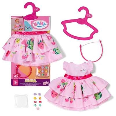Baby born - Dress with Pinplay 43cm. Wydawca: Zapf. SmakLiter.pl Opakowanie Baby born - Dress with Pinplay 43cm