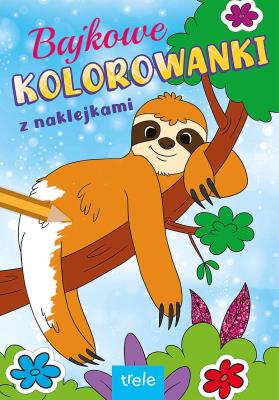 Bajkowe kolorowanki. Zwierzęta. Autor: Opracowanie zbiorowe. SmakLiter.pl Okładka książki Bajkowe kolorowanki. Zwierzęta