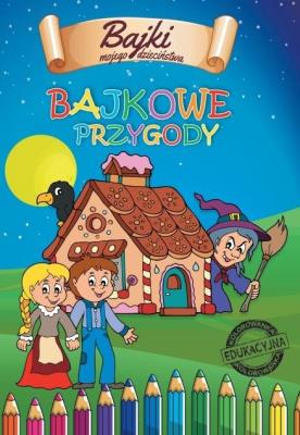 Bajkowe Przygody. Autor: Agnieszka Delakowicz-Borek, Beata Kociołek. SmakLiter.pl Okładka książki Bajkowe Przygody