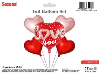 Opakowanie Balkony Walentynkowe serca