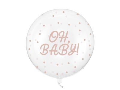 Opakowanie Balon Bubble Oh baby transparentny 60cm