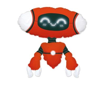 Opakowanie Balon Flexmetal foliowy Robot Red 68cm