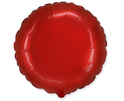 Opakowanie Balon foliowy 46cm Okrągły czerwony