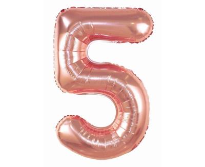 Opakowanie Balon foliowy 5 candy pink 85cm