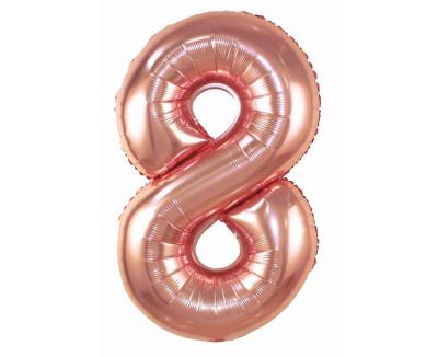 Opakowanie Balon foliowy 8 candy pink 85cm