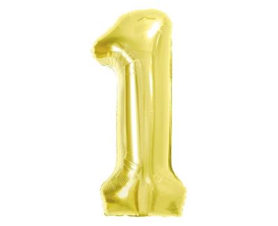 Opakowanie Balon foliowy B&C 1 Light gold 85cm