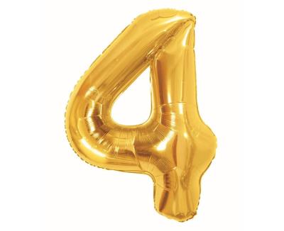 Opakowanie Balon foliowy B&C 4 Royal gold 85cm