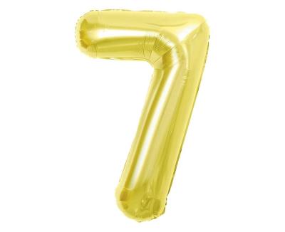 Opakowanie Balon foliowy B&C 7 Light gold 85cm