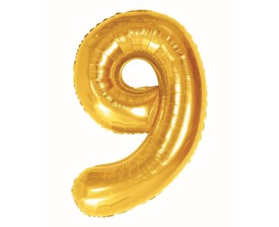 Opakowanie Balon foliowy B&C 9 Royal gold 85cm