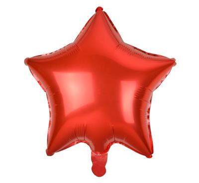 Opakowanie Balon foliowy B&C Gwiazda czerwony 48cm