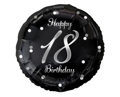 Opakowanie Balon foliowy B&C Happy 18 Birthday 45cm