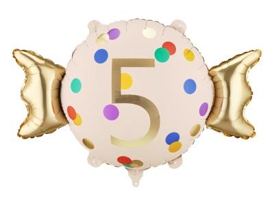 Opakowanie Balon foliowy Cukierek 5 61x37cm