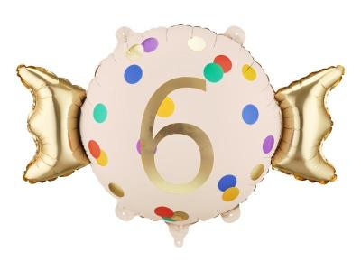 Opakowanie Balon foliowy Cukierek 6 61x37cm